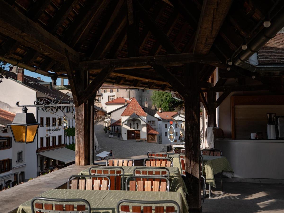 La Fleur De Lys Hotel Gruyeres Exterior photo